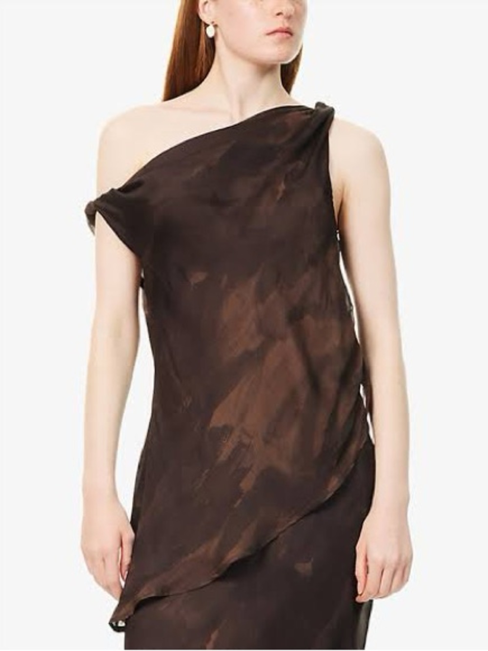 DISSH Willow Asymmetric Woven Top